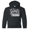 18500B Youth Heavy Blend Hooded Sweatshirt Thumbnail